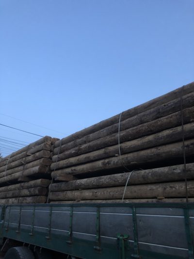 重量物輸送木材